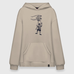 Худи SuperOversize хлопок Кукловод