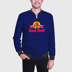 Мужской бомбер 3D Bed Rull Карбон - фото 2