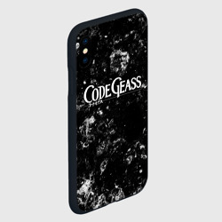 Чехол для iPhone XS Max матовый Code Geass black ice - фото 2