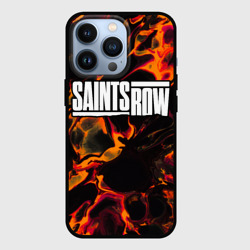 Чехол для iPhone 13 Pro Saints Row red lava