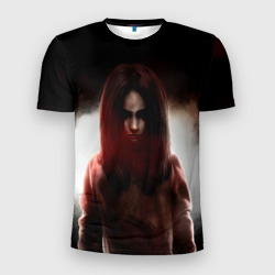Мужская футболка 3D Slim Альма Вейд Fear тьма и свет