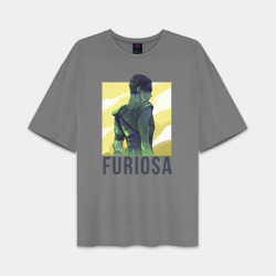 Мужская футболка Oversize хлопок premium Фуриоса