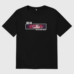 Женская футболка хлопок Oversize Eyes Yinlin - Wuthering Waves