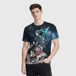 Мужская футболка 3D Wuthering Waves - Game characters - фото 2