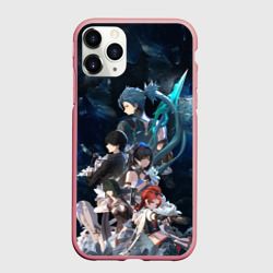 Чехол для iPhone 11 Pro Max матовый Wuthering Waves - Game characters