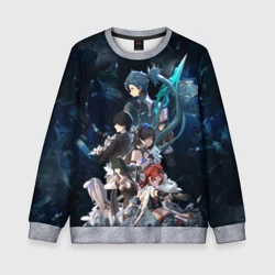 Детский свитшот 3D Wuthering Waves - Game characters