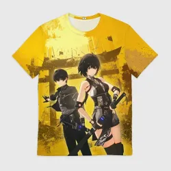 Мужская футболка 3D Rover - Wuthering Waves