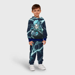 Детский костюм с толстовкой 3D Джиян - Грозовые волны - фото 2