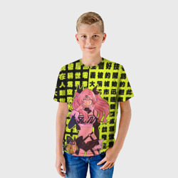 Детская футболка 3D Nicole Demara - Zenless Zone Zero gum ball - фото 2