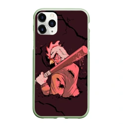 Чехол для iPhone 11 Pro Max матовый Хотлайн Майами - Джекет 