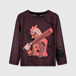 Детский лонгслив 3D Хотлайн Майами - Джекет 