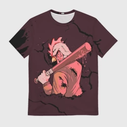 Мужская футболка 3D Хотлайн Майами - Джекет 