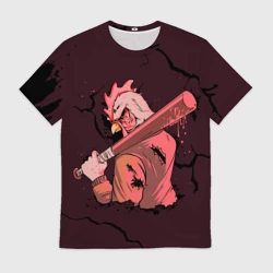 Мужская футболка 3D Хотлайн Майами - Джекет 