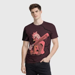 Мужская футболка 3D Хотлайн Майами - Джекет  - фото 2