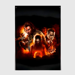 Постер Игра Fear главные герои 2