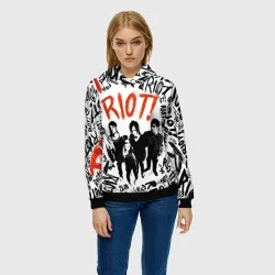 Женская толстовка 3D Paramore - riot - фото 2