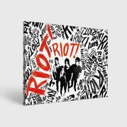 Холст прямоугольный Paramore - riot