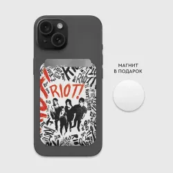 Картхолдер Magsafe магнитный Paramore - riot - фото 2