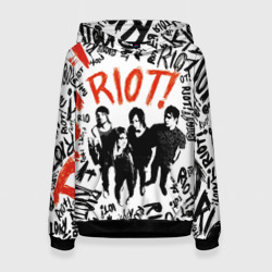 Женская толстовка 3D Paramore - riot