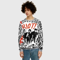 Мужской свитшот 3D Paramore - riot - фото 2