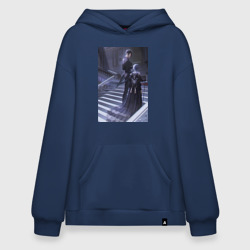 Худи SuperOversize хлопок Тёмный дворецкий Себастьян Михаэлис телохранитель