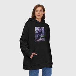 Худи SuperOversize хлопок Последний Серафим Шиноа Хираги - фото 2