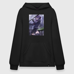 Худи SuperOversize хлопок Последний Серафим Шиноа Хираги