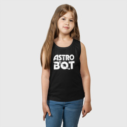 Детская майка хлопок Astro bot logo - фото 2