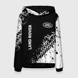 Женская толстовка 3D Ленд Ровер: следы от шин