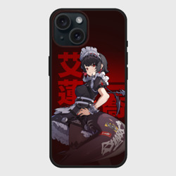Чехол силиконовый для Apple iPhone 15 матовый Ellen Joe - Zenless Zone Zero