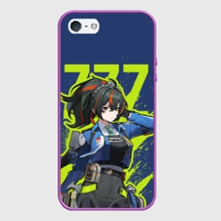 Чехол для iPhone 5/5S матовый Zhu Yuan - Zenless Zone Zero