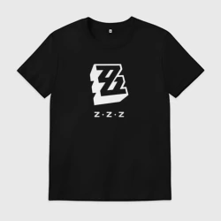 Мужская футболка хлопок Zenless Zone Zero logo