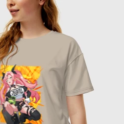 Женская футболка хлопок Oversize Zenless Zone Zero Nikole - фото 2