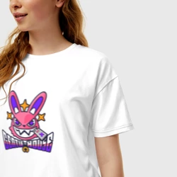 Женская футболка хлопок Oversize Zenless Zone Zero gentle house - фото 2