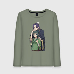 Женский лонгслив хлопок Монолог фармацевта Жэньши Расчётливый интриган