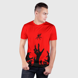 Мужская футболка 3D Slim V1 Ultrakill - фото 2