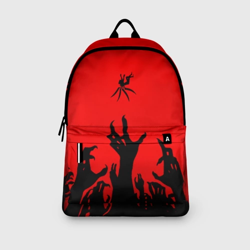 Рюкзак 3D с принтом V1 Ultrakill, вид сбоку #3