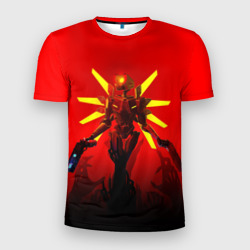 Мужская футболка 3D Slim Ultrakill supreme machine