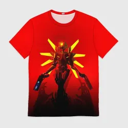 Мужская футболка 3D Ultrakill supreme machine