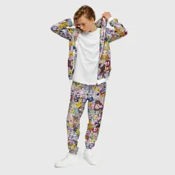 Мужской костюм 3D Right now NewJeans and Takashi Murakami - фото 2
