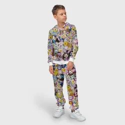 Детский костюм 3D Right now NewJeans and Takashi Murakami - фото 2