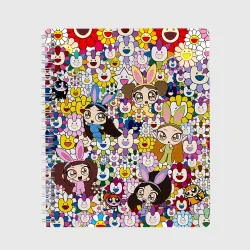 Тетрадь Right now NewJeans and Takashi Murakami