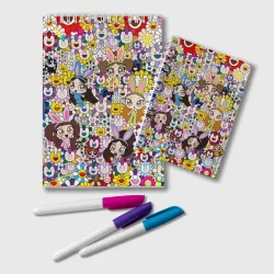 Блокнот Right now NewJeans and Takashi Murakami