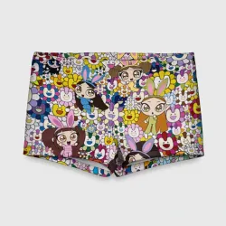 Детские купальные плавки 3D Right now NewJeans and Takashi Murakami