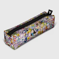 Пенал школьный 3D Right now NewJeans and Takashi Murakami