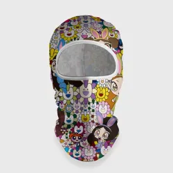 Балаклава 3D Right now NewJeans and Takashi Murakami