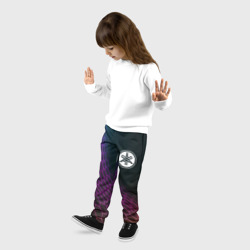Детские брюки 3D Yamaha neon hexagon - фото 2