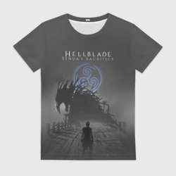 Женская футболка 3D Hellblade - Sign