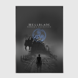 Hellblade - Sign – Постер с принтом купить