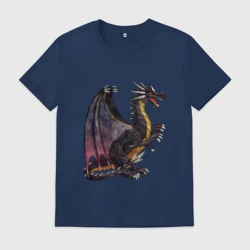 Мужская футболка хлопок HOMM3 Black Dragon